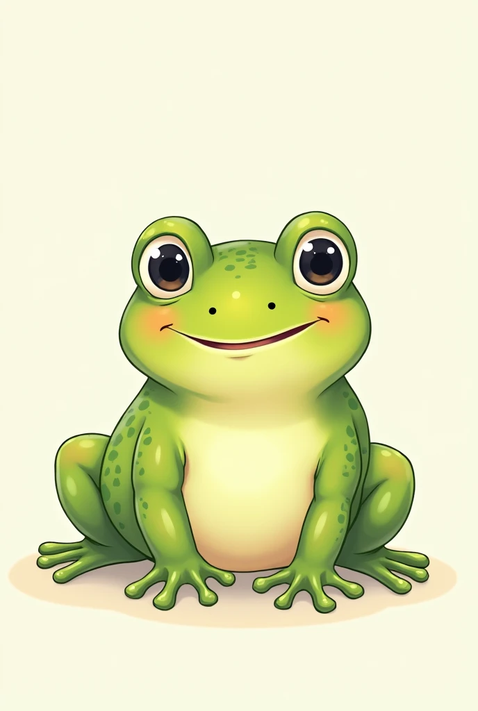 Cute frog drawing