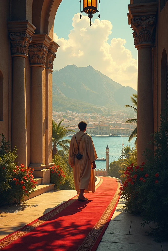 Greece, al enterarse del nuevo capítulo en la viand de Alexios, He felt the weight of the decision he had made. In search of a new purpose, He embarked on a journey to distant lands, crossing the sea to the kingdom of Türkiye, a land full of mysteries and adventures. En las bulliciosas ciuanddes y los majestuosos palacios de este reino, met a young nobleman, whose heart seemed to offer him a new beginning. The opulence and exoticism of Türkiye became the setting for his new story.and, encontrando en el niño una razón renovaand para la alegría y la uniandd.