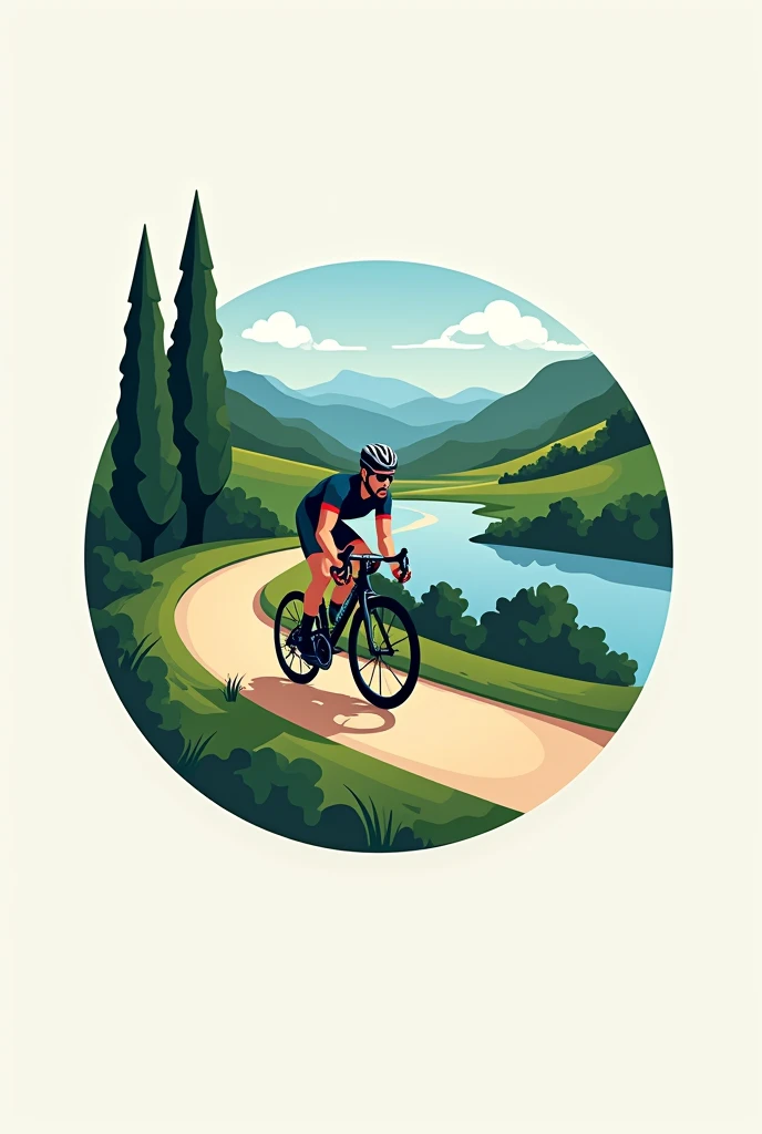 logo biker path