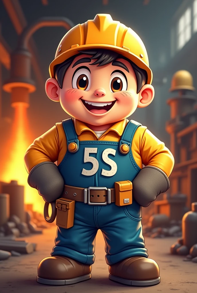 Creating a 5S Mascot for a Foundry Company.