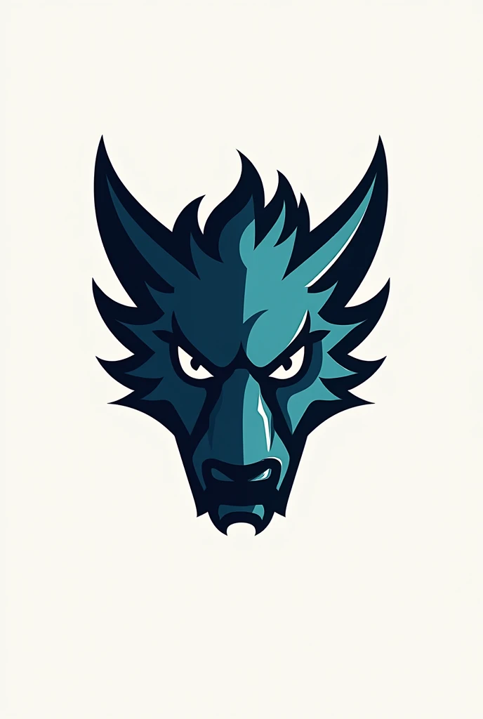 Vector sports logo with the name Nahuales