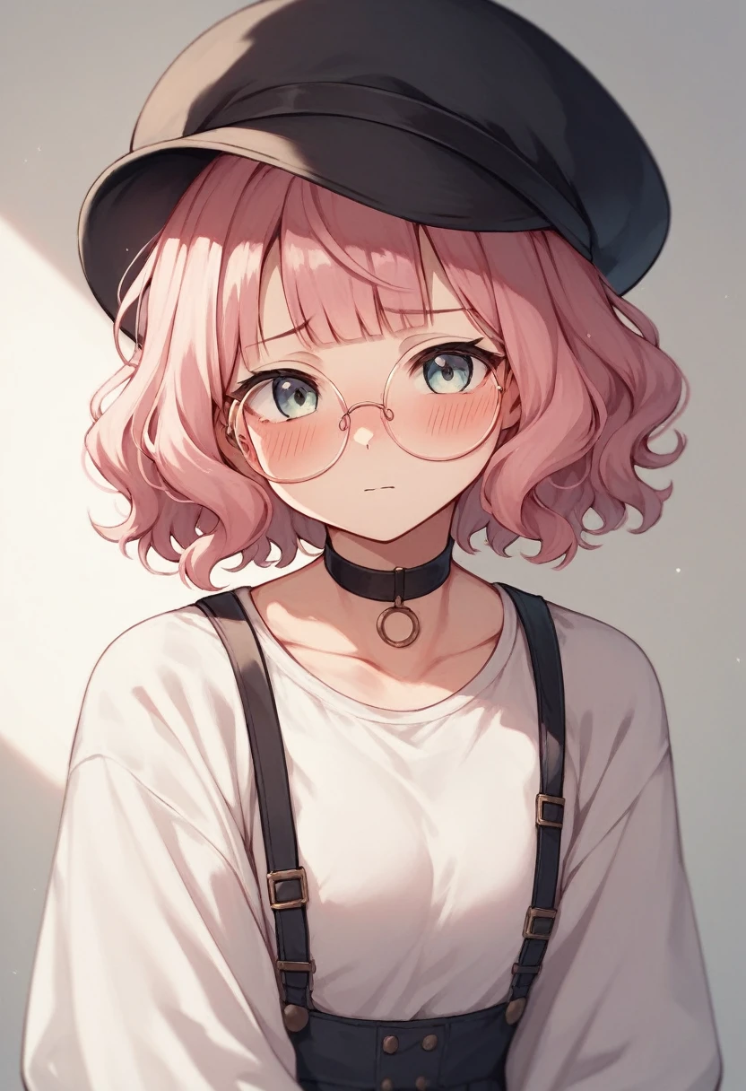 (alone:1.2),cute,(Pink Short Hair),(casual wavy hair:1.3), Blunt bangs,blush,Tilt your head,:3,Black Hat,Round Glasses Shadow of big round glasses,choker,Best image quality blush avert your eyes Embarrassing I'Embarrassing On the bed, Open your mouth, Open your mouth, tears, Are crying, White steam, white breath, Out of breath, Stomach, Small breasts, Flat Chest, naked, completely naked, Spread your legs, Lying down, naked, Sleeping on your back, Cum in the vagina,Sex 1boy penis,Voice of the Heart, Highest quality, Trembling, , Bukkake, Bukkake, , sperm, pouring On the face, facial, One Man, Sex, Hot orgasm, Orgasm Expression, Sweat, On the face, pouring On the face, Out of breath, shout, Close your left eye, Close your left eye, Orgasm Facial, Ahegao, look up