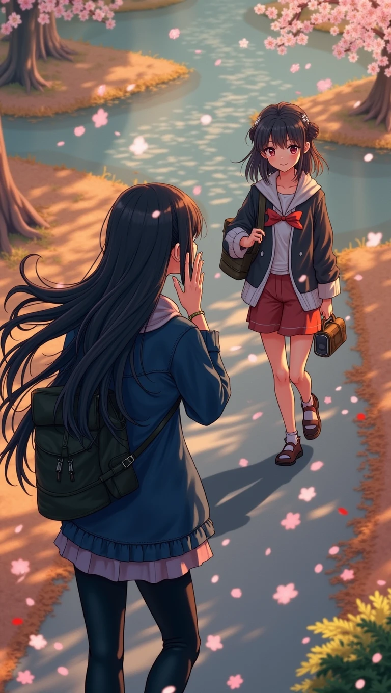 Anime with walk