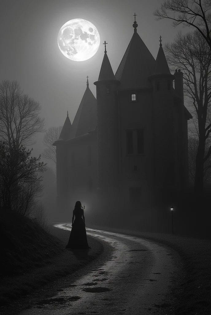 A collection of hauntingly beautiful monochrome photographs that delve into the realm of nightmarish aesthetics. Each image weaves a chilling narrative, capturing the eerie charm of the dark and mysterious. The photographs feature ethereal figures, gothic architecture, and surreal landscapes, all illuminated by the haunting glow of moonlight or eerie torchlight. The overall ambiance is both captivating and unsettling, inviting the viewer to step into a world where shadows dance and secrets lurk in every corner.