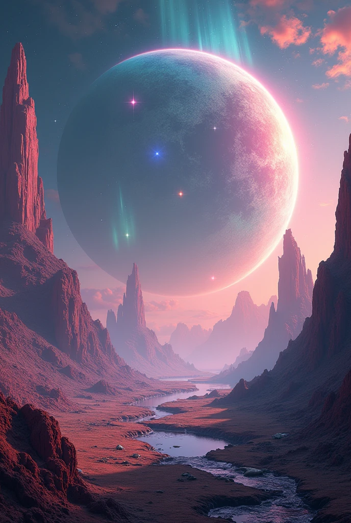 Create me an planet light years away from earth