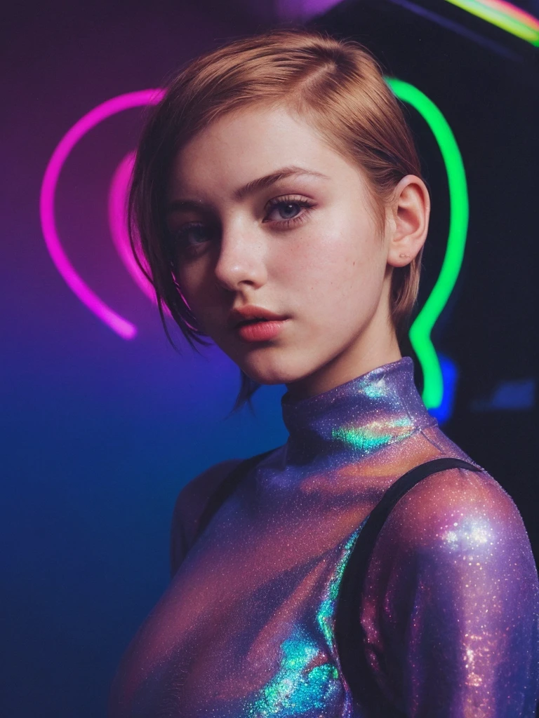 young girl with big round breasts