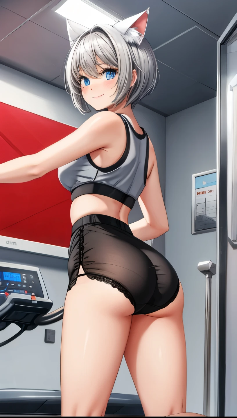 1girl, washing machine, ass, pencil skirt, bent over,, masterpiece, best quality, highly detailed