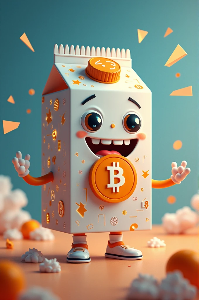 milk carton bitcoin funny