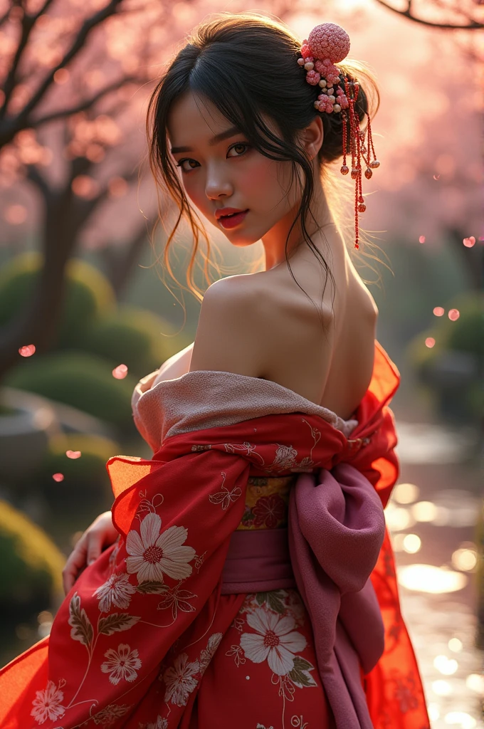 Japanese yukata Eros