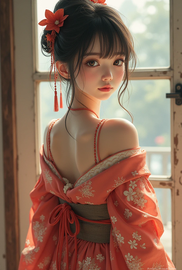 Japanese yukata Eros