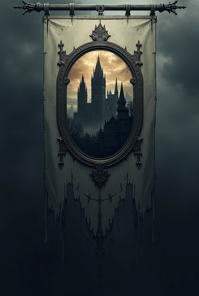 Flag of a Gothic city with the name Gallaway