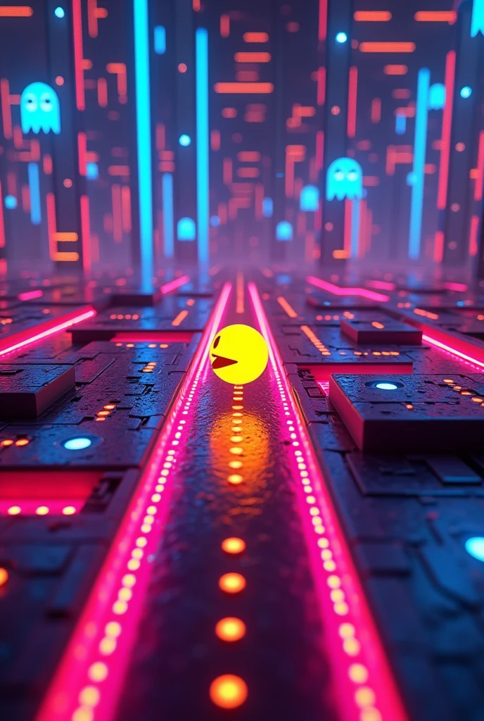 Pacman Neon