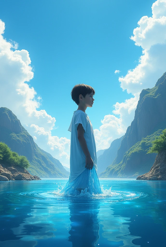 Want to make a poster on the concept of save the water
