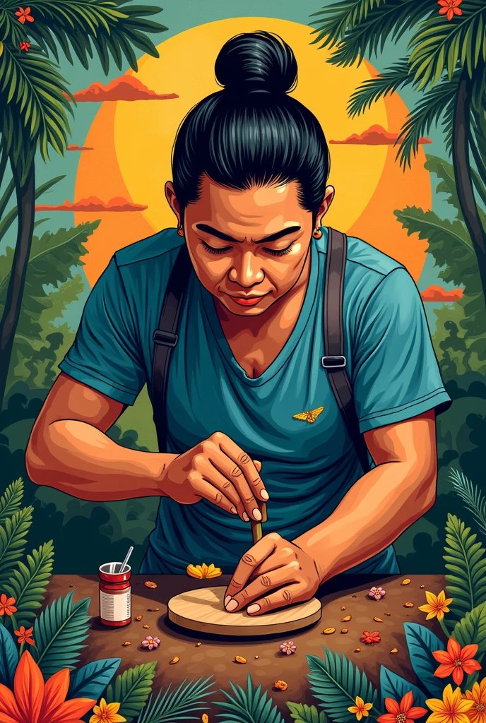 Poster about promoting filipino product