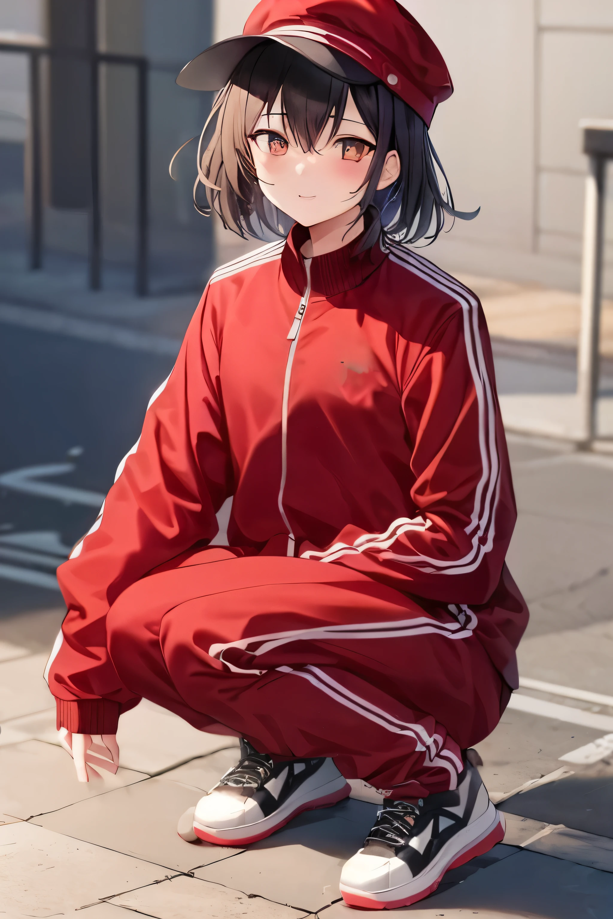 Black sneakers