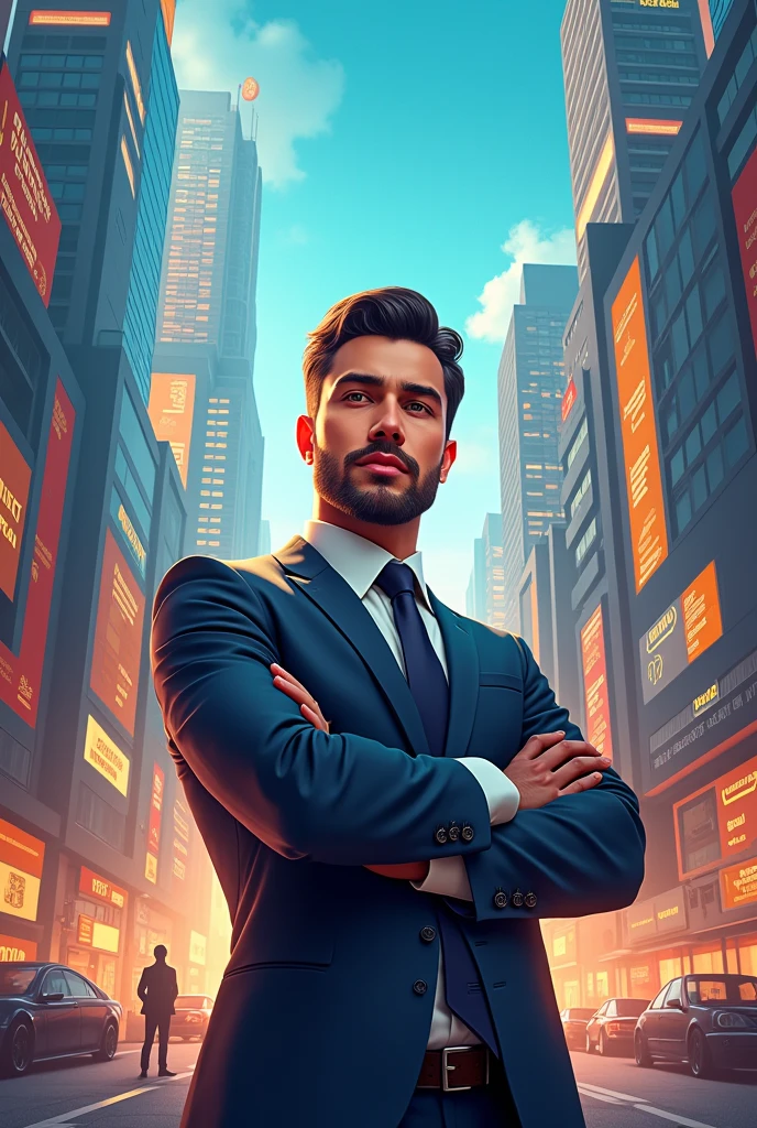 A realistic, picture to add on a poster to advertise entrepreneur's day.