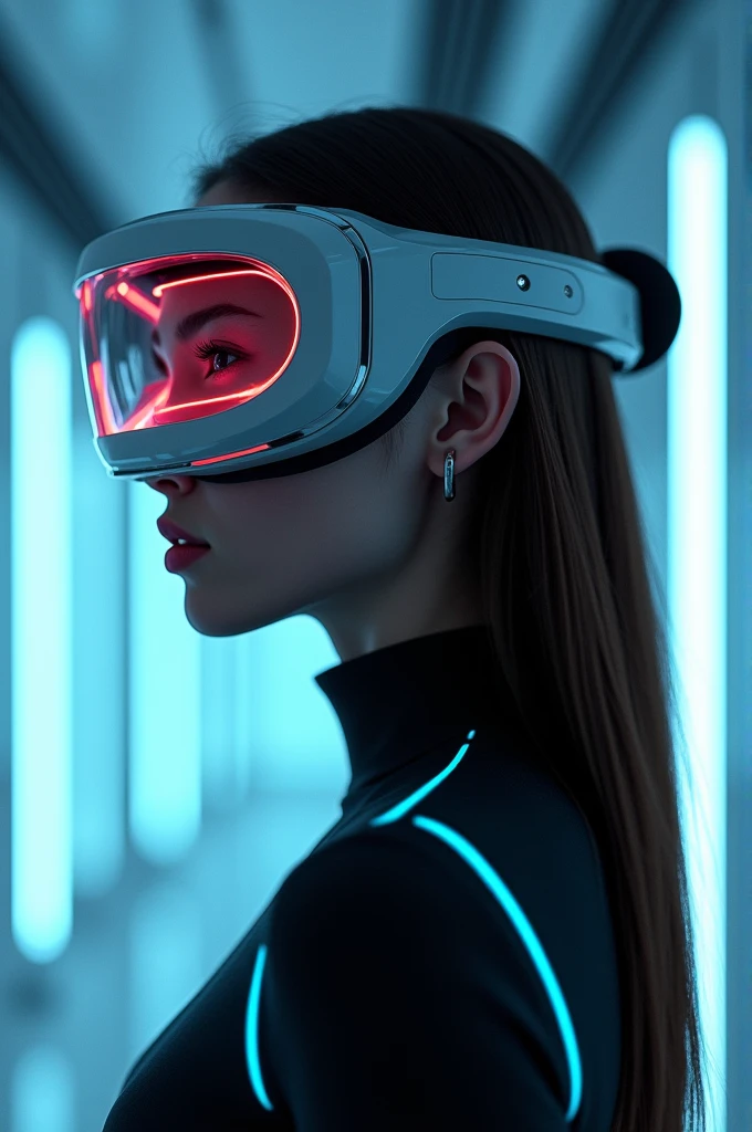 Stylish lighting headset