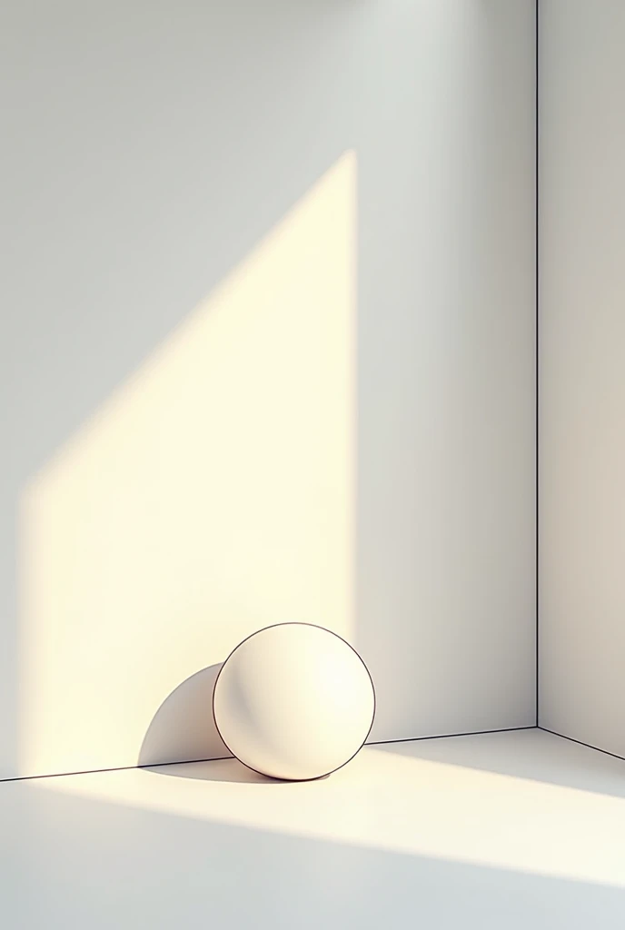 create something easy to draw that has light and shadows