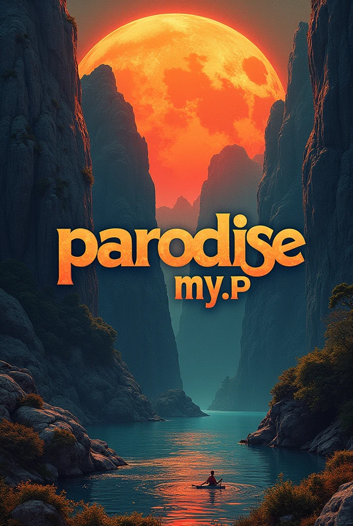 Art posters with text, Aesthetically pleasing contrasts are layered on the background, The dawn of a new era of imaging, Insert text into image, (text:"pARADISE M.Y.p") the word, poster with text, /( pARADISE M.Y.p /) charachter, 