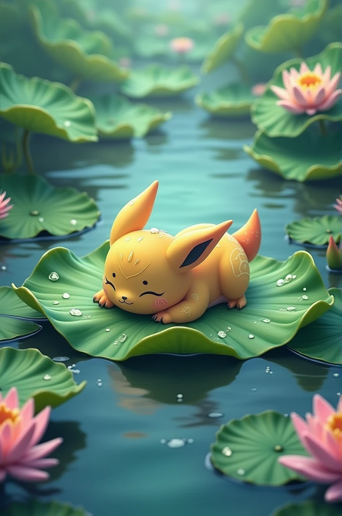 Pokémon　Water Lily　diarrhea