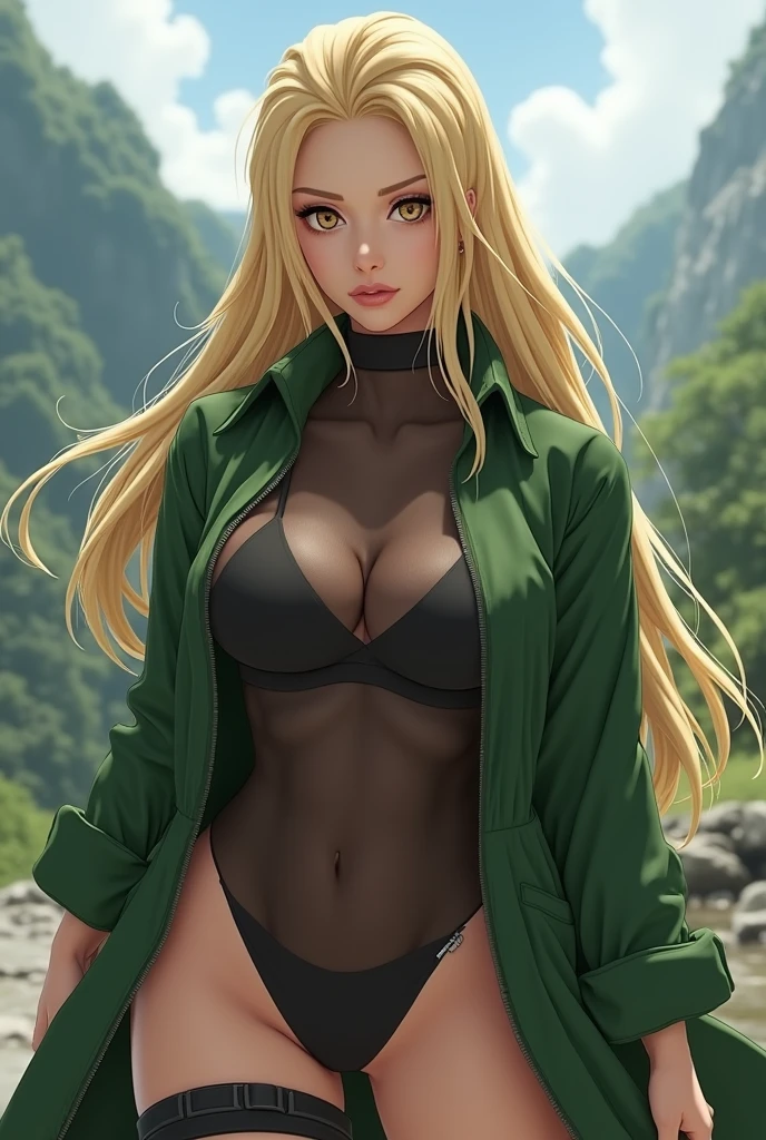 ((Masterpiece, top quality, high resolution, highly detailed CG unified 8K wallpaper)sexy tsunade in real