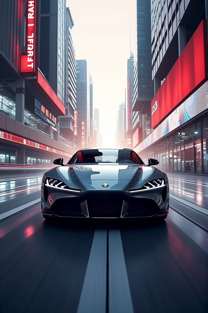 Create me a flyer for a car company