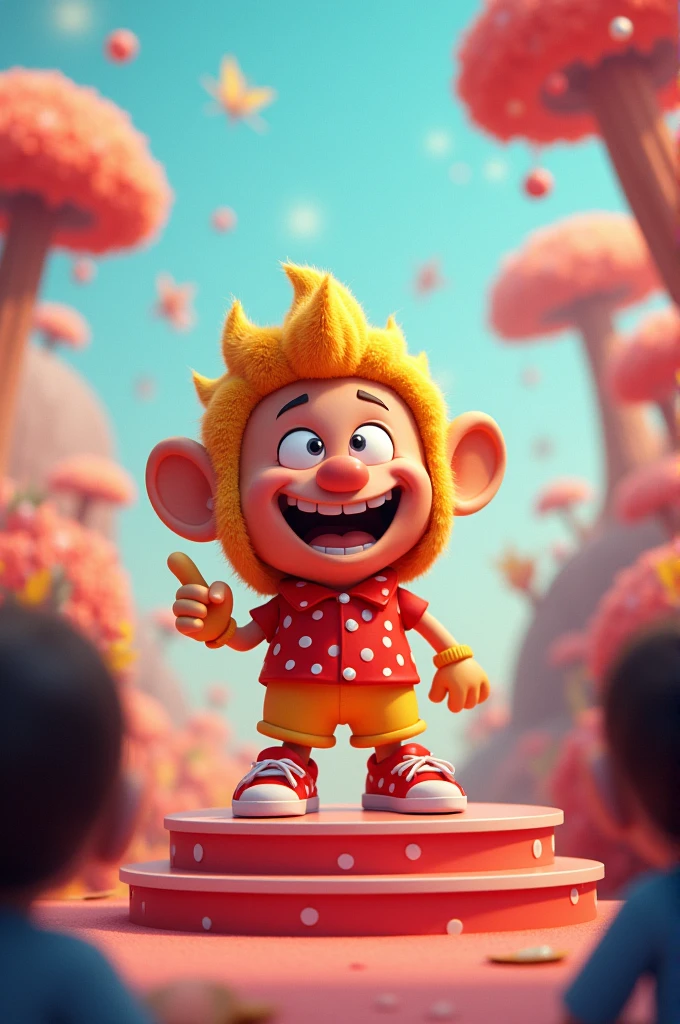 create me an image for my tiktok channel related to joke videos