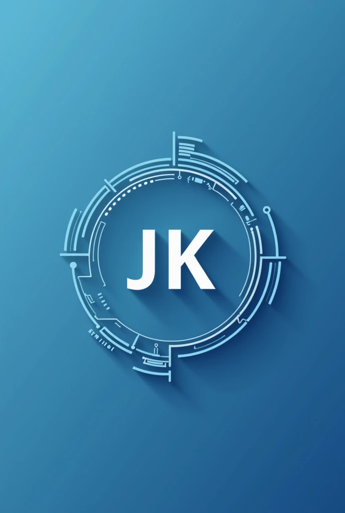 Logo of a technical assistance with JK cell phone