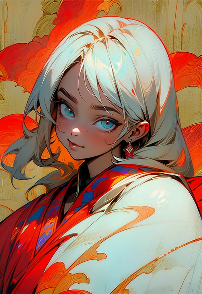 (((The best quality))), (((ultra detailed))), (((masterpiece))), illustration,(La cloud de blood roja oscura flota en el aire,the red bat,magia de blood),близко, божья коровка на носу у бассет терьера