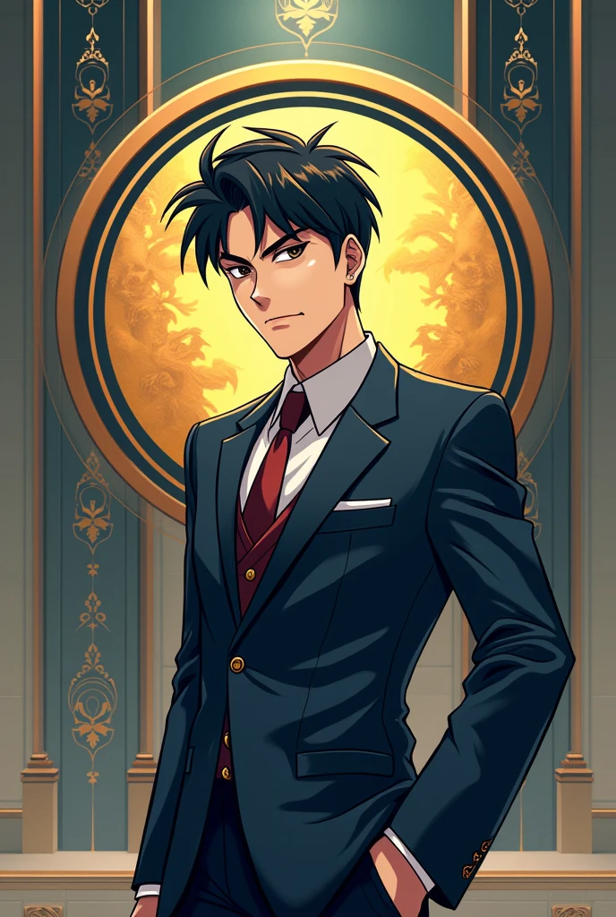 Logo brand central bank of money anime
