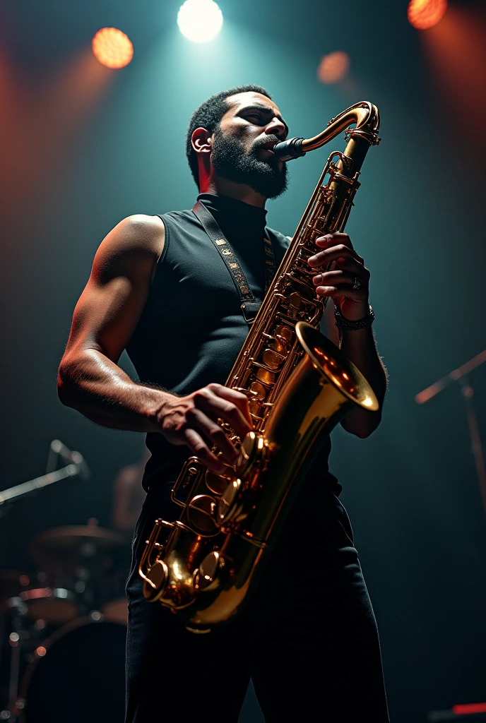 Saxophonist hero