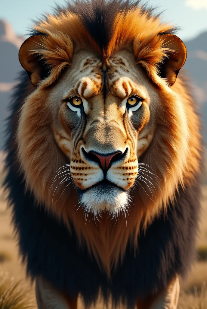 Lion face