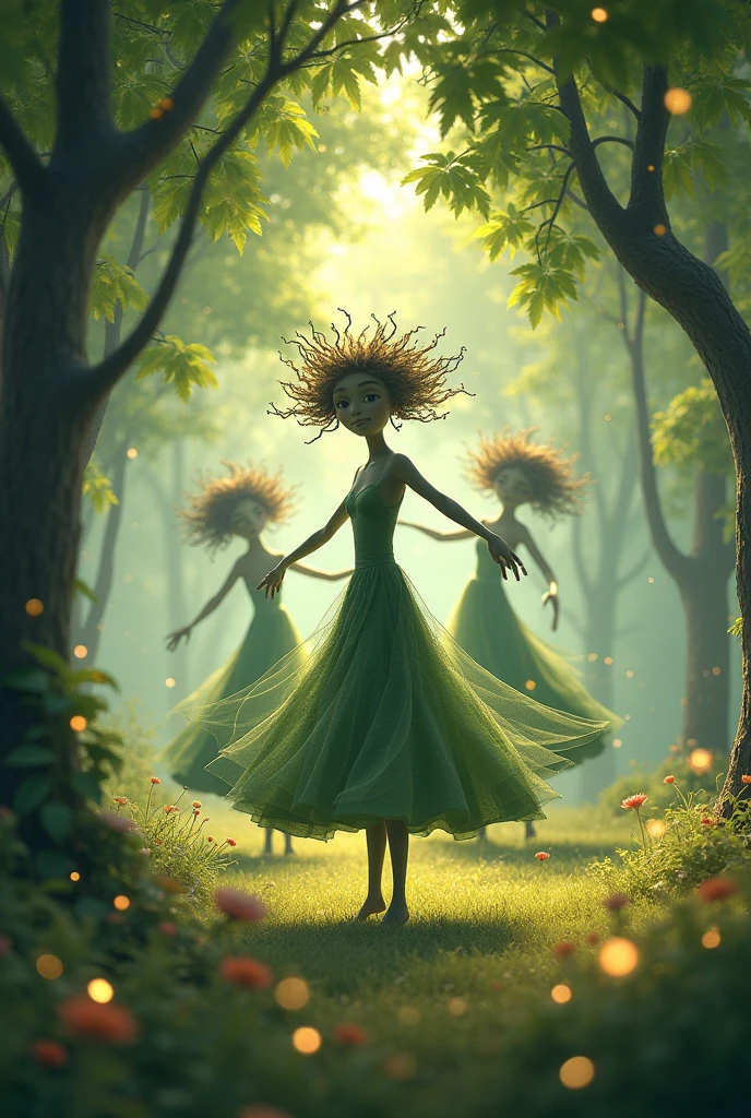 Dancing trees