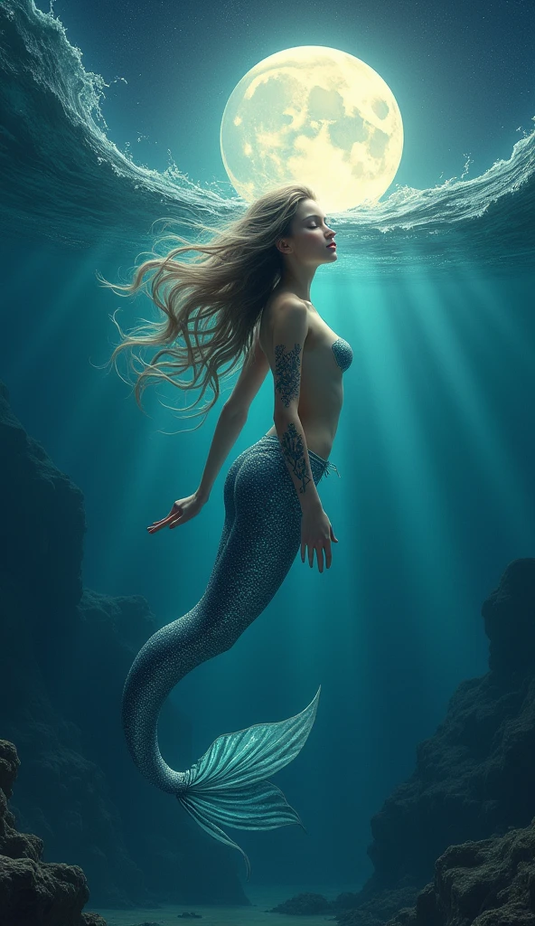 Tailed mermaid 