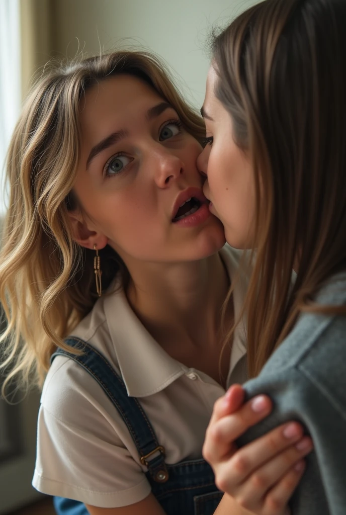 School girl giving blowjob