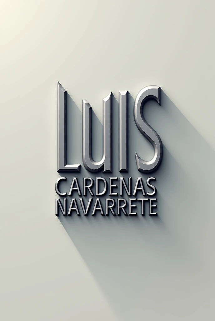 Logo of the name Luis Cardenas Navarrete
