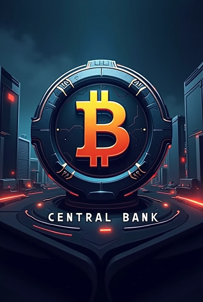Logo brand central bank of money bitcoin dollar virtual games