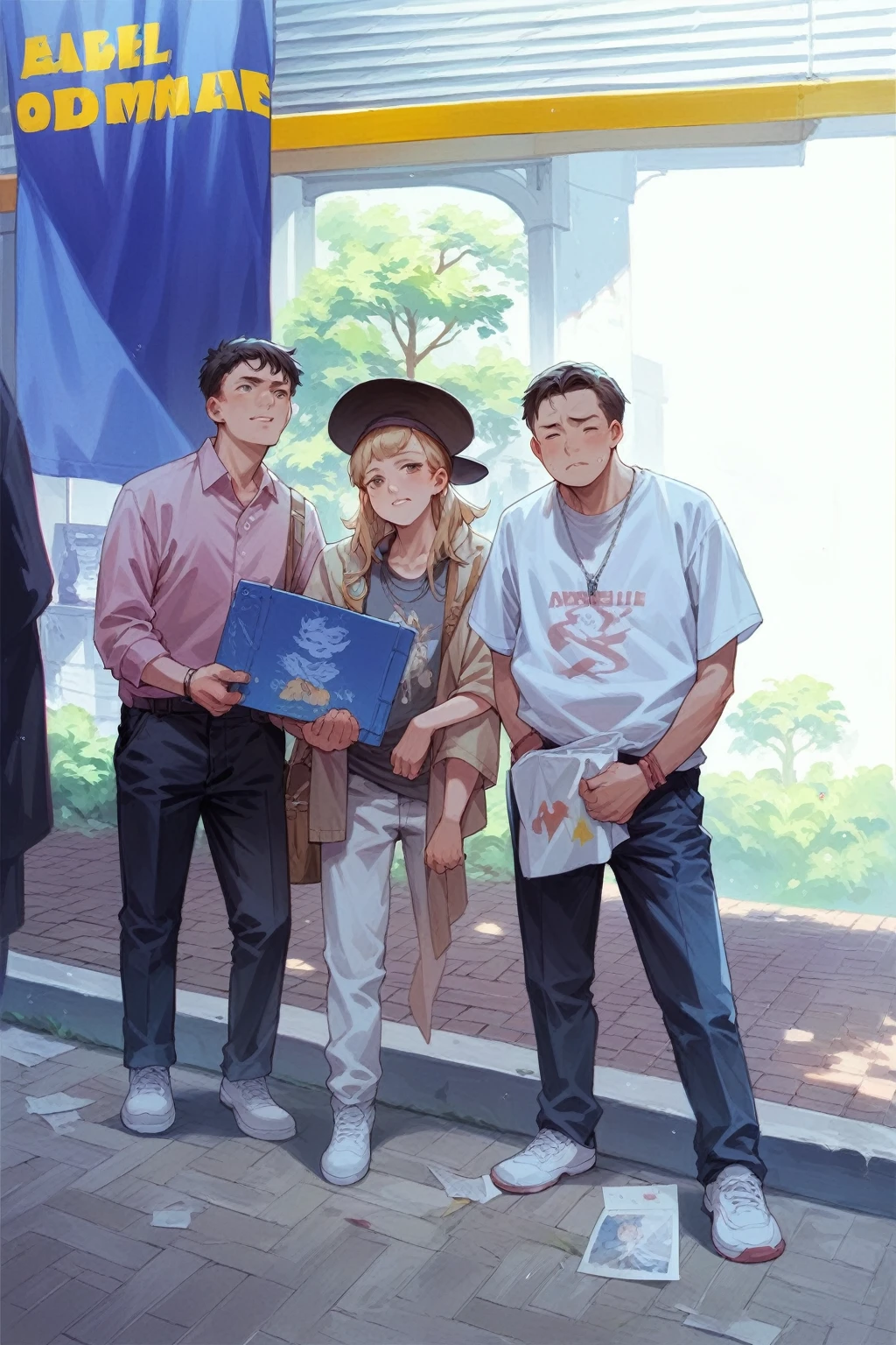 Make that photo like an anime style
