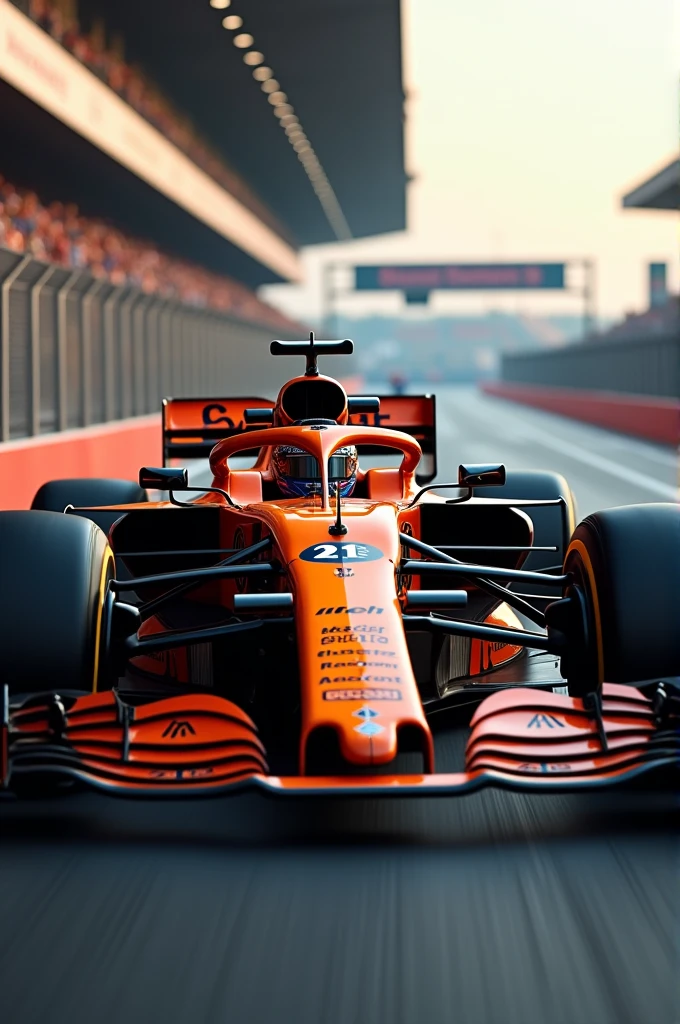 McLaren f1 driver