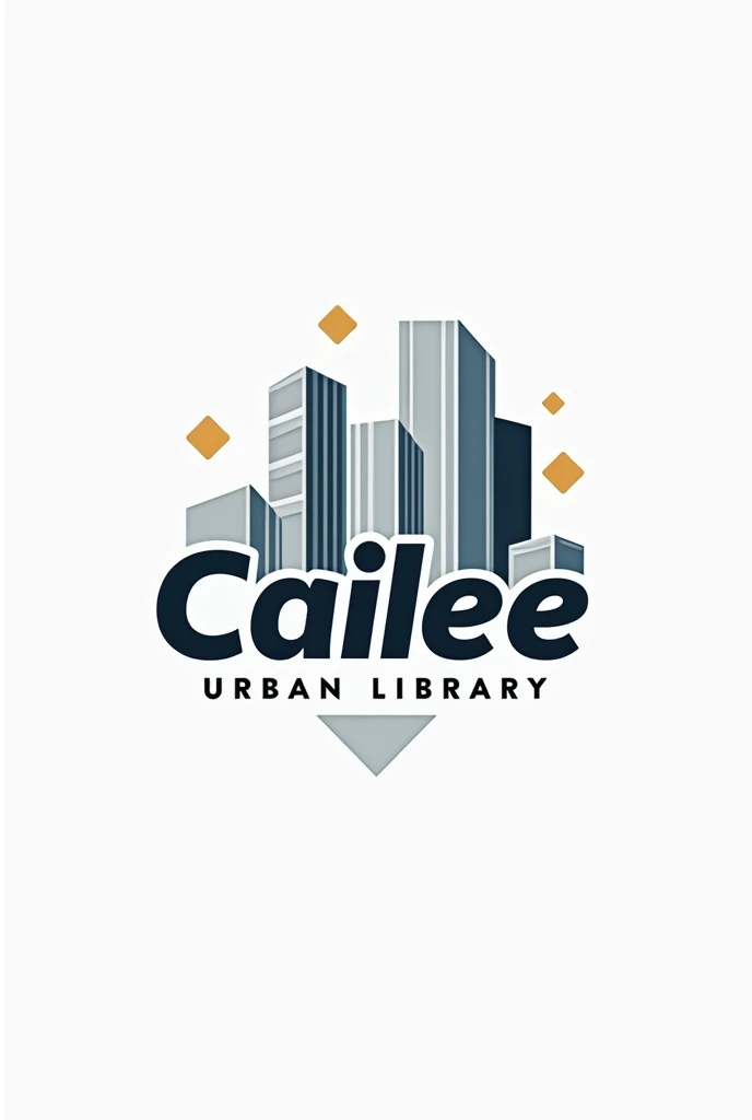 Create an urban logo for an Urban Library called Cailee!