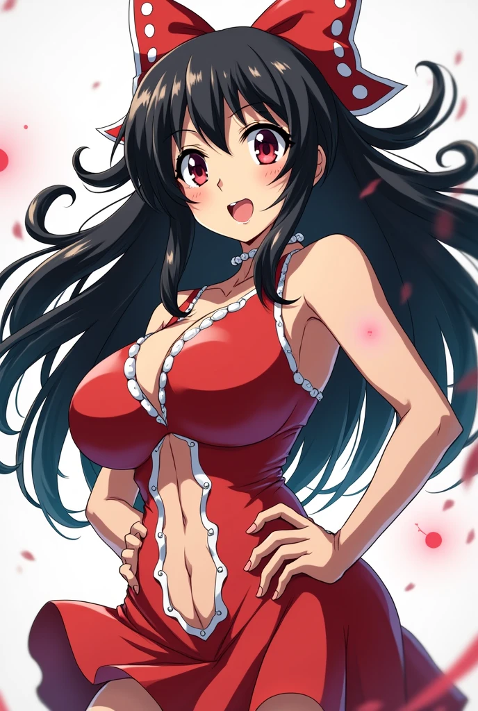 Ryuko matoi with big breasts excited