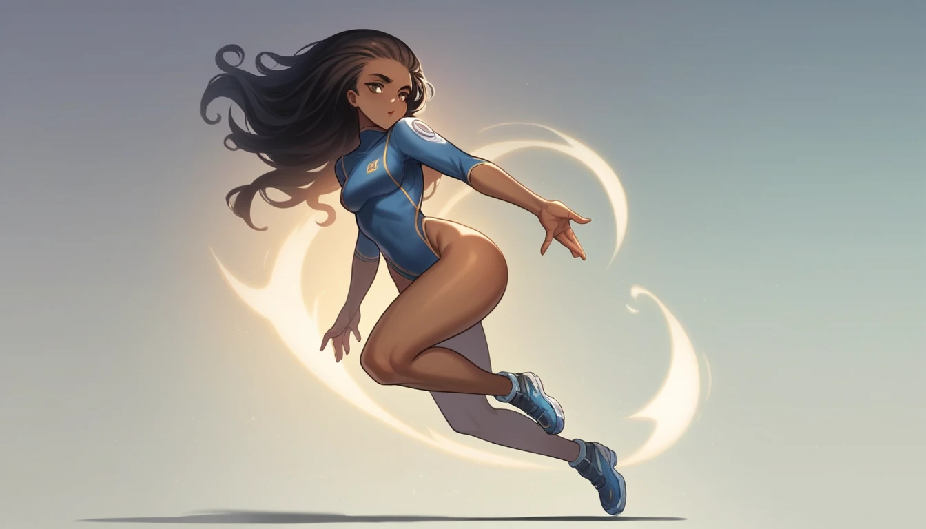 ((Plain background: 1.5)), ((Full body: 1.5)), ((dark-skinned beautiful African woman: 1.7)) with very long black hair, strong body, thick athletic body, character sheet, Realistic, top quality picture, 4K, ultra HD |, ((master part))), (((best qualityer))), ((ultra detali)),(Highly detailed CG illustration), Cinematic light, camera: Choose an angle that highlights the beauty of the character. resolution: Aim for a high-resolution artwork to showcase intricate details and clarity