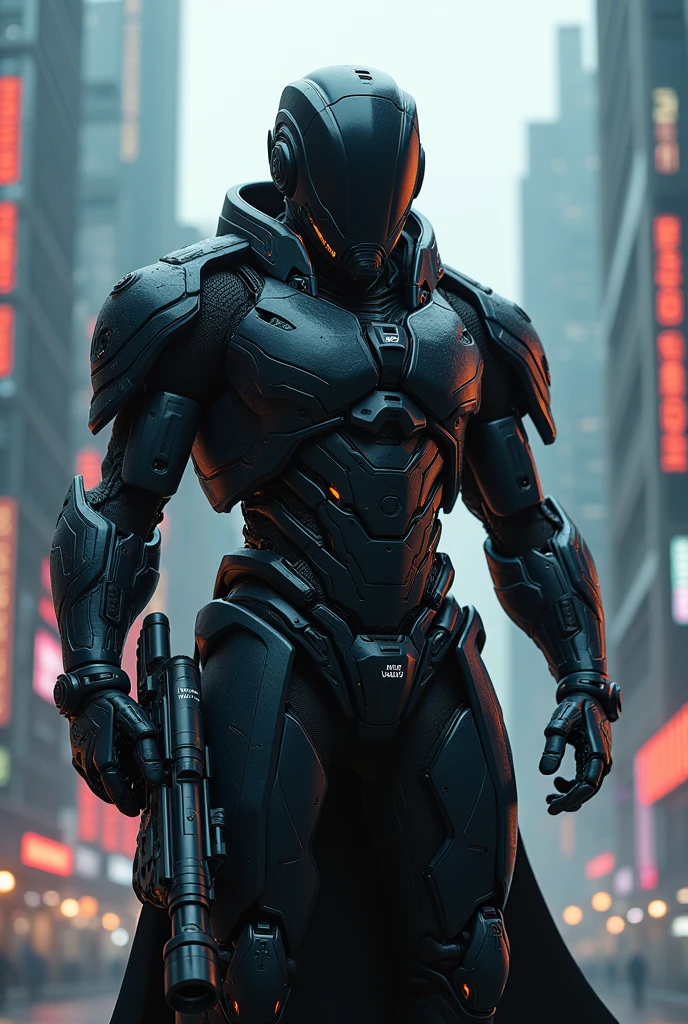 Dark cyber soldier

