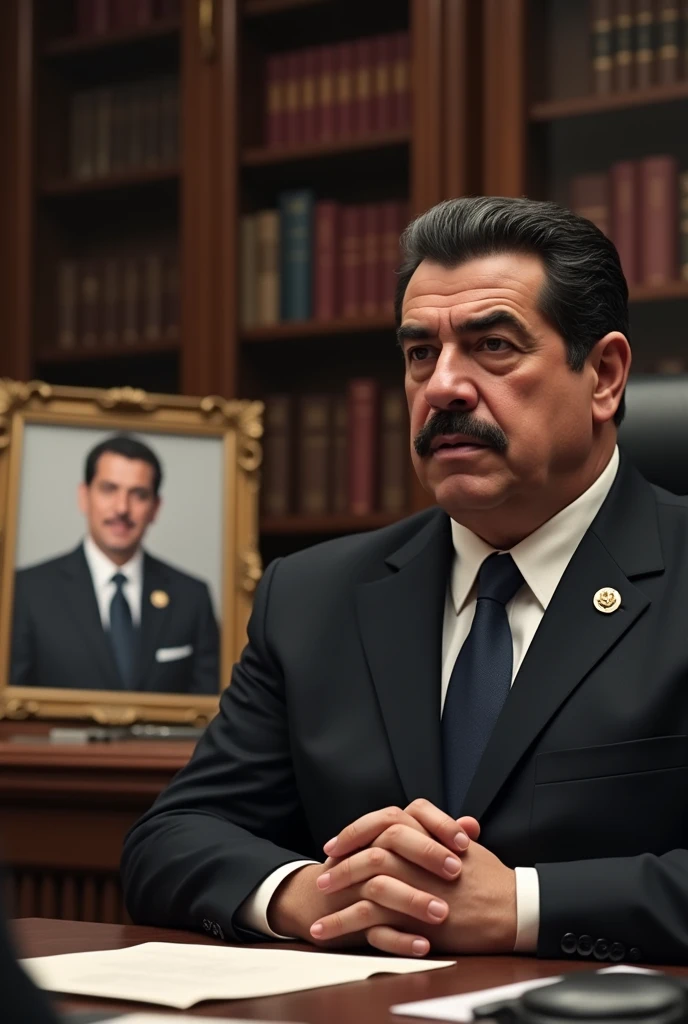 nicolas maduro with photo of fernando haddad taxing the price of picanha