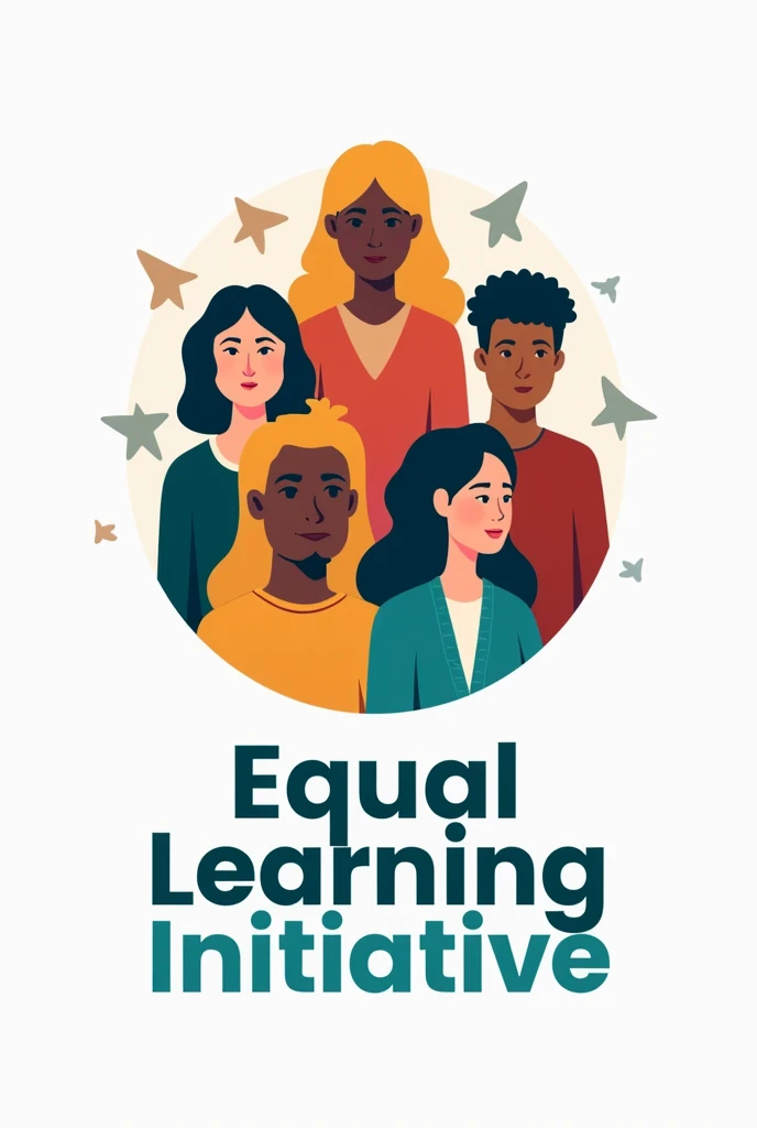 I'm a university student. I currently studying ethics and social responsibilities in which I have a project for equality education design a logo on equal learning initiative logo also have text