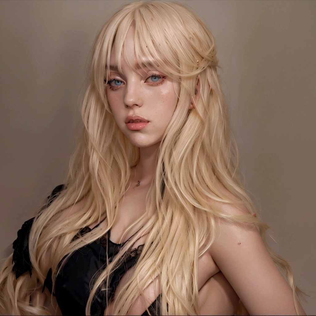 Blonde woman with long hair posing for a photo in a black bikini, Yelena Belova, long blonde hair and big eyes, Ava Max, a beautiful blonde, angelablanca, long blonde hair and big eyes, blonde girl, Anna Nikonova aka Newmilky, beautiful blonde girl, blonde goddess, 18 years, blonde and attractive features