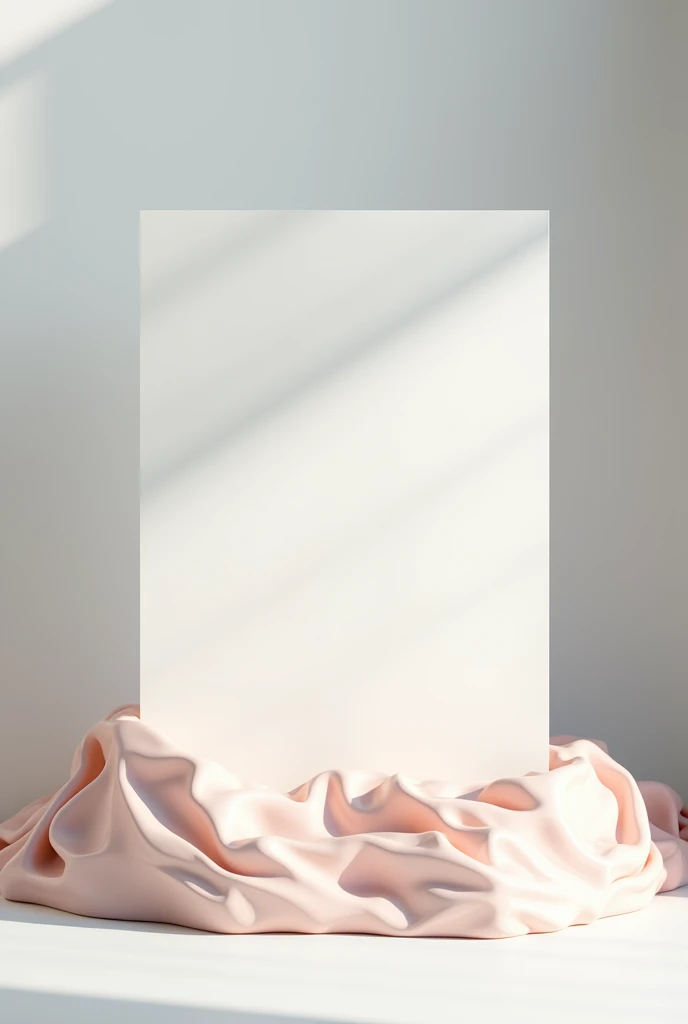 create image in middle there is a piece of paper