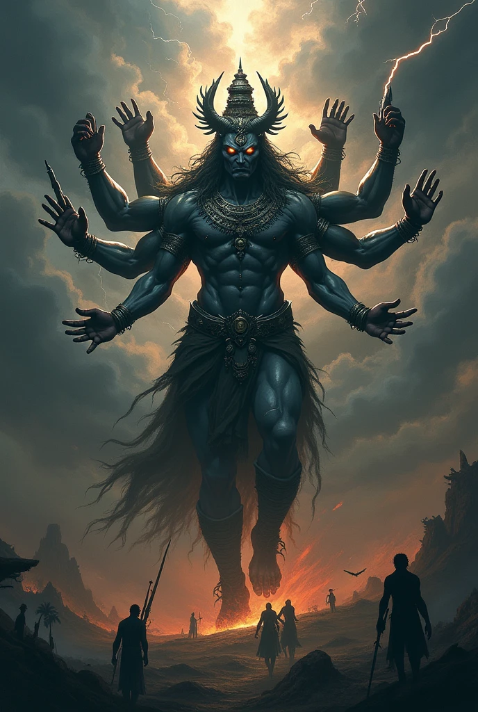 Indian gods as an evil god 