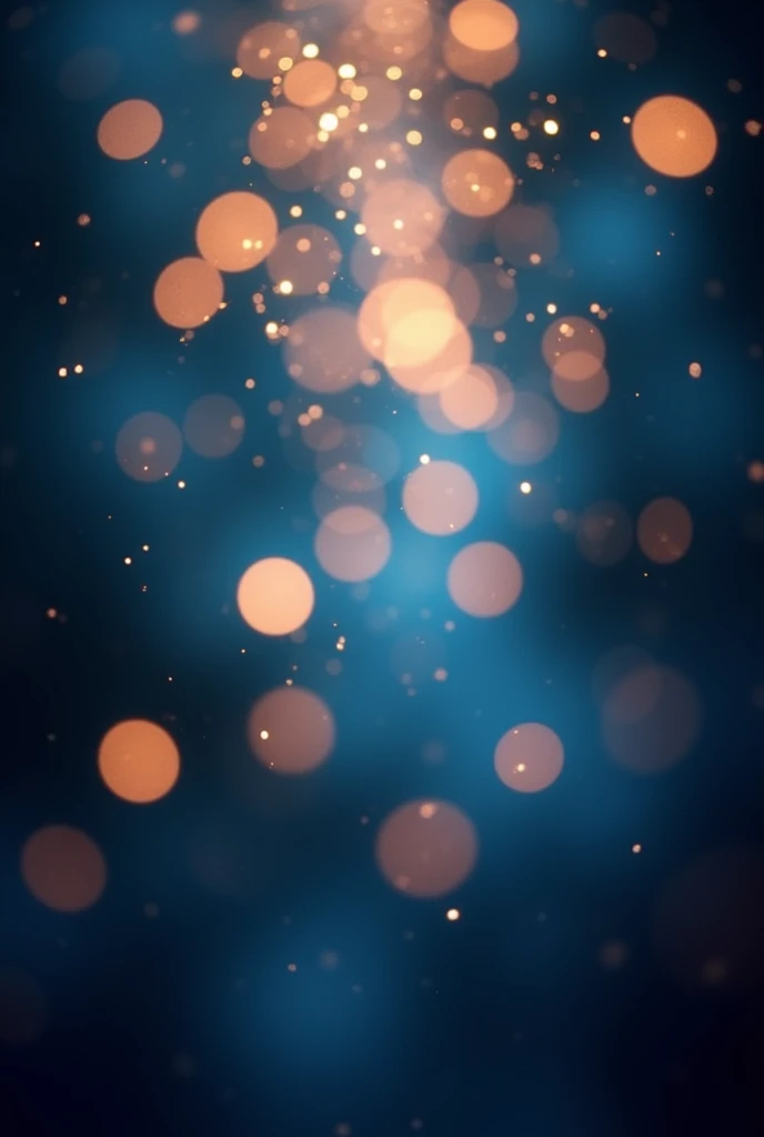 background of abstract glitter lights. blue, gold and black. de focused. banner