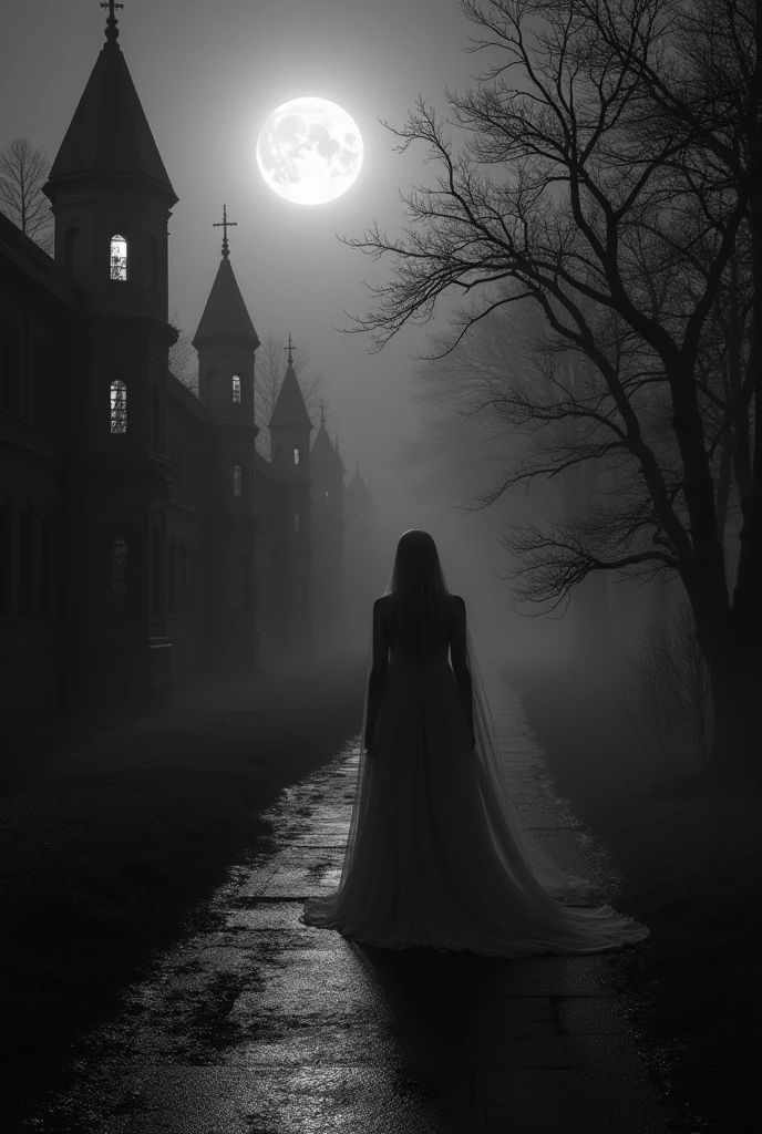 A collection of hauntingly beautiful monochrome photographs that delve into the realm of nightmarish aesthetics. Each image weaves a chilling narrative, capturing the eerie charm of the dark and mysterious. The photographs feature ethereal figures, gothic architecture, and surreal landscapes, all illuminated by the haunting glow of moonlight or eerie torchlight. The overall ambiance is both captivating and unsettling, inviting the viewer to step into a world where shadows dance and secrets lurk in every corner. soft red